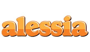 alessia orange logo