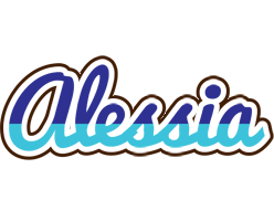 alessia raining logo