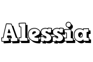 alessia snowing logo