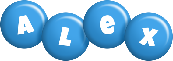 alex candy-blue logo