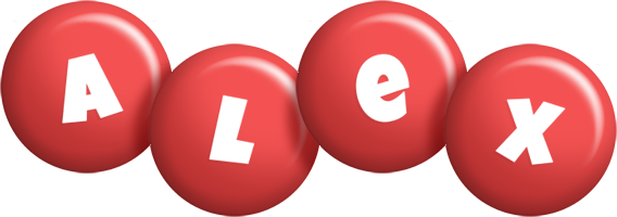 alex candy-red logo
