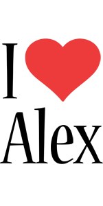 alex i-love logo
