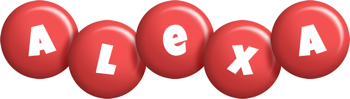 alexa candy-red logo