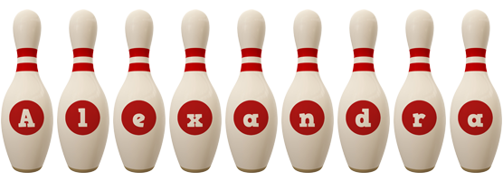 alexandra bowling-pin logo