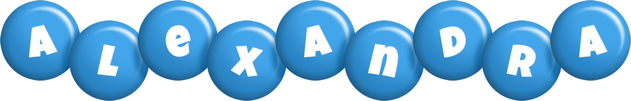 alexandra candy-blue logo