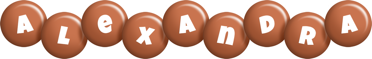 alexandra candy-brown logo