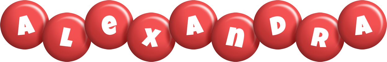 alexandra candy-red logo