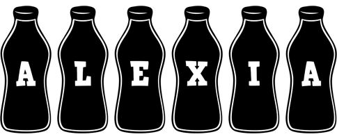 alexia bottle logo