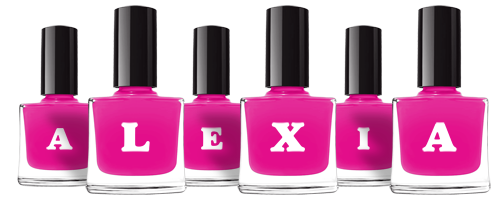 alexia nails logo