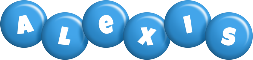 alexis candy-blue logo