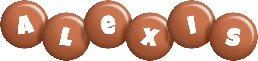 alexis candy-brown logo