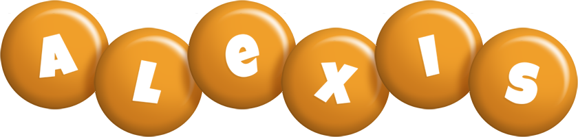 alexis candy-orange logo