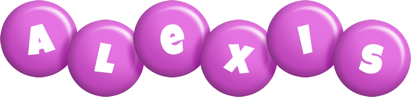 alexis candy-purple logo