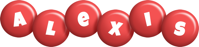 alexis candy-red logo