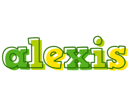 alexis juice logo