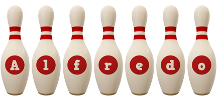 alfredo bowling-pin logo