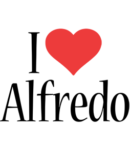 alfredo i-love logo