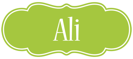 ali family logo