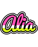 alia candies logo