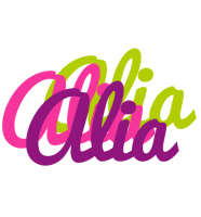 alia flowers logo