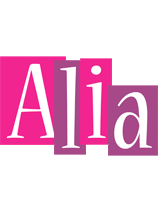 alia whine logo