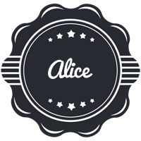 alice badge logo