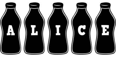 alice bottle logo