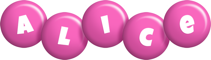 alice candy-pink logo