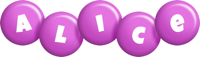 alice candy-purple logo