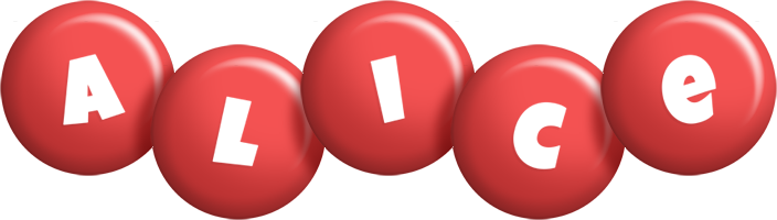 alice candy-red logo