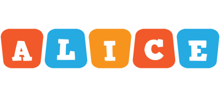 alice comics logo