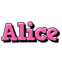 alice girlish logo