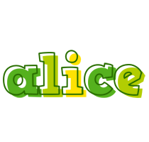 alice juice logo