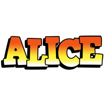 alice sunset logo