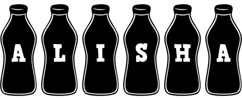 alisha bottle logo