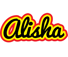 alisha flaming logo