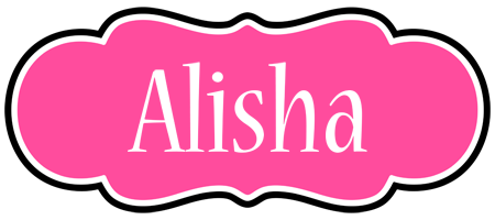 alisha invitation logo