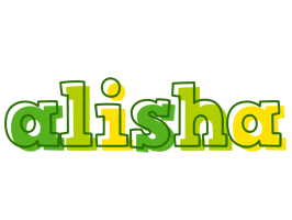 alisha juice logo