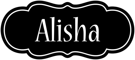 alisha welcome logo