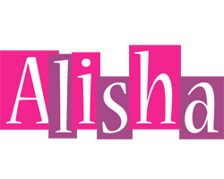 alisha whine logo