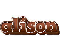 alison brownie logo