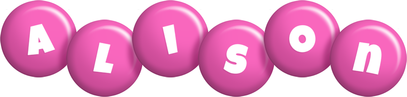 alison candy-pink logo