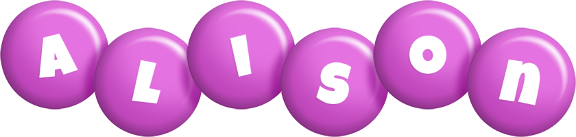 alison candy-purple logo