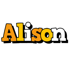 alison cartoon logo