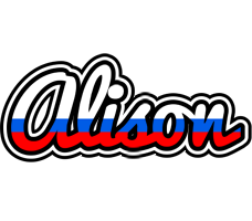 alison russia logo