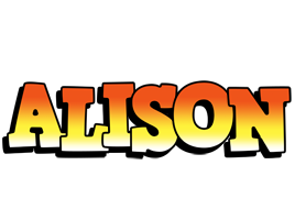 alison sunset logo