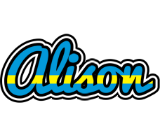 alison sweden logo