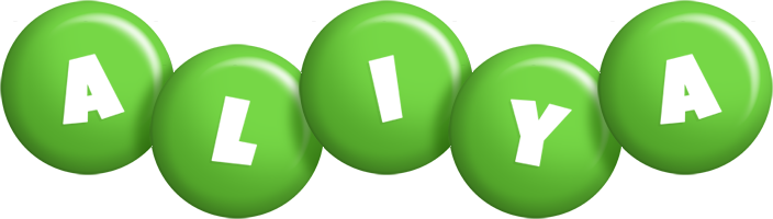 aliya candy-green logo