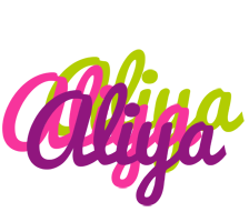 aliya flowers logo