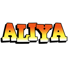 aliya sunset logo